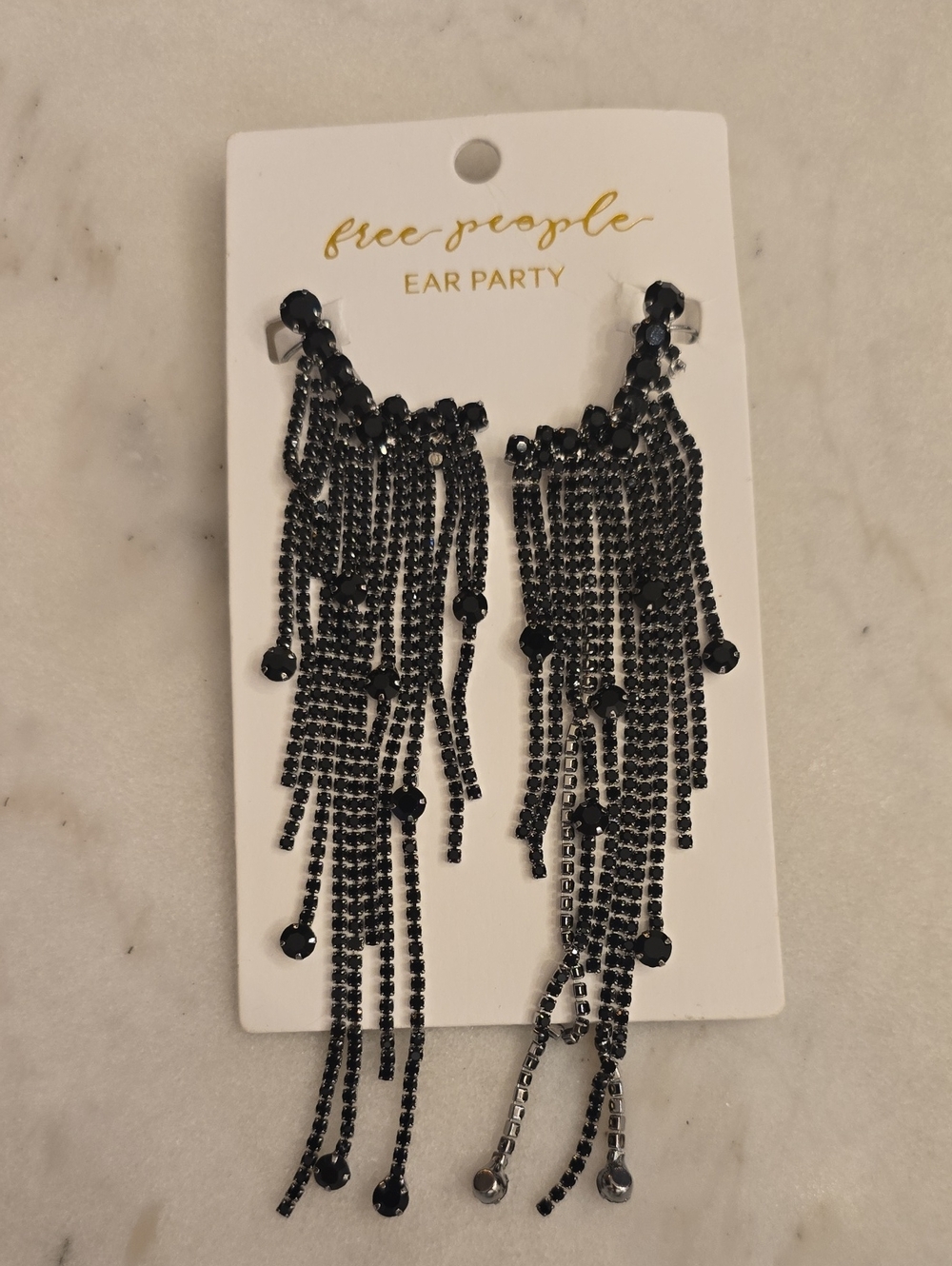 NWT Free People Ear Block Party Dangle Earrings